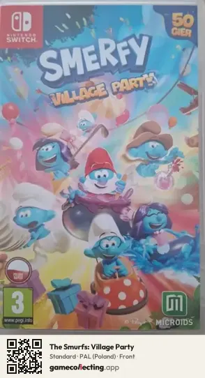 The Smurfs: Village Party Nintendo Switch, Poland box front