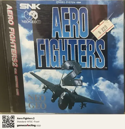 Aero Fighters 2 Neo Geo CD, NTSC box front