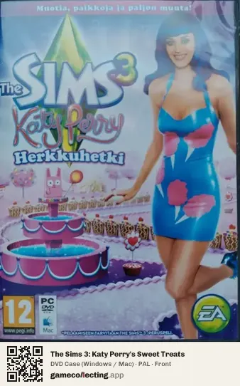 The Sims 3: Katy Perry's Sweet Treats Computer, PAL box front