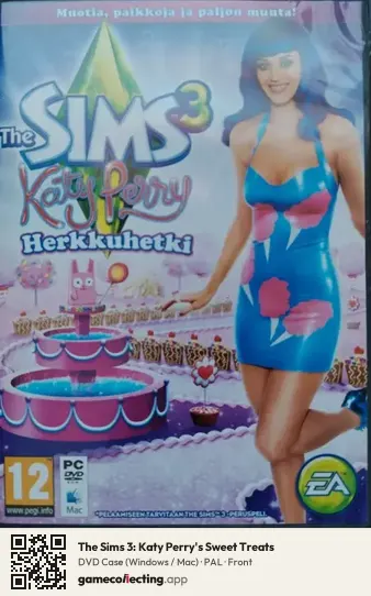 The Sims 3: Katy Perry's Sweet Treats Computer, PAL box front