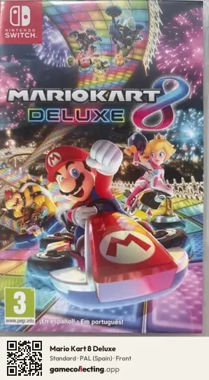 Mario Kart 8 Deluxe Nintendo Switch, Spain box front