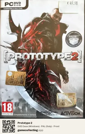 Prototype 2 Computer, Italy box front