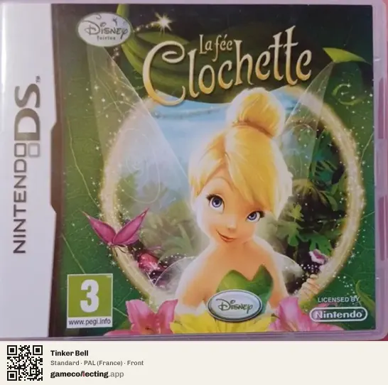 Tinker Bell Nintendo DS, France box front