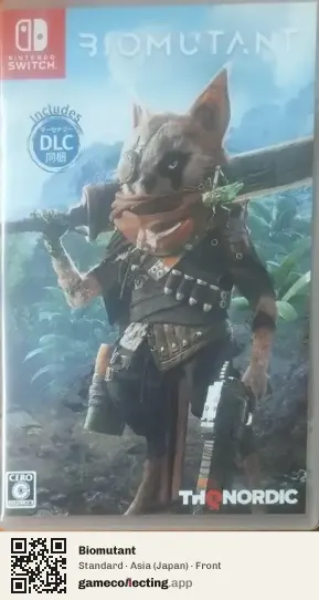 Biomutant Nintendo Switch, Asia box front