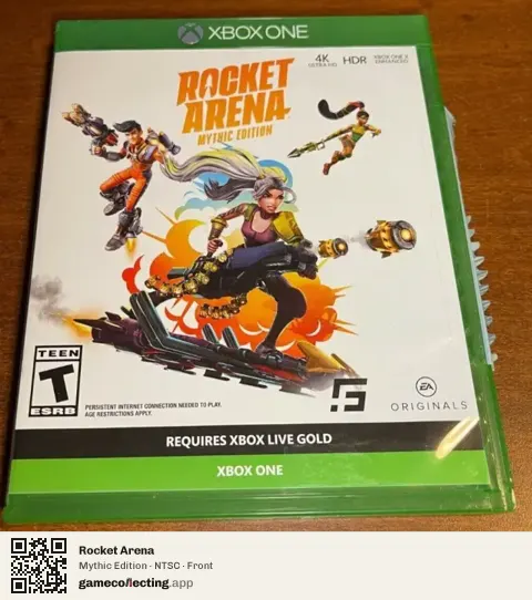 Rocket Arena Xbox One, NTSC box front