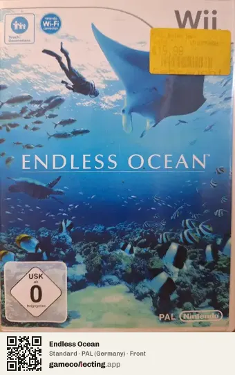 Endless Ocean Nintendo Wii, Germany box front