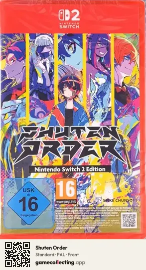 Shuten Order Nintendo Switch 2, PAL box front