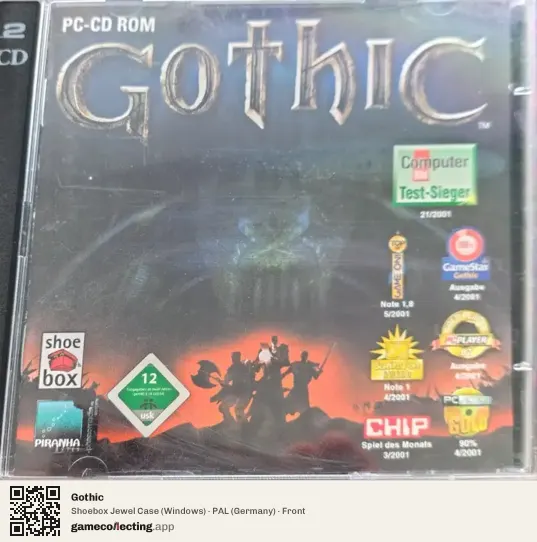 Gothic Computer, Germany box front
