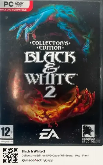 Black & White 2 Computer, PAL box front