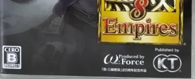 Dynasty Warriors 9 Empires, the CERO letter on its front