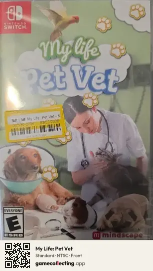 My Life: Pet Vet Nintendo Switch, NTSC box front