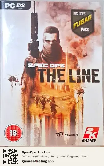 Spec Ops: The Line Computer, United Kingdom box front