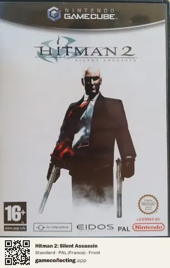 Hitman 2: Silent Assassin Nintendo GameCube, France box front