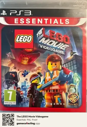 The LEGO Movie Videogame PlayStation 3, PAL box front
