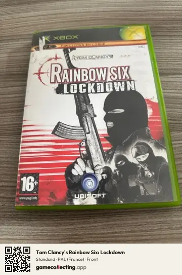 Tom Clancy's Rainbow Six: Lockdown Xbox, France box front