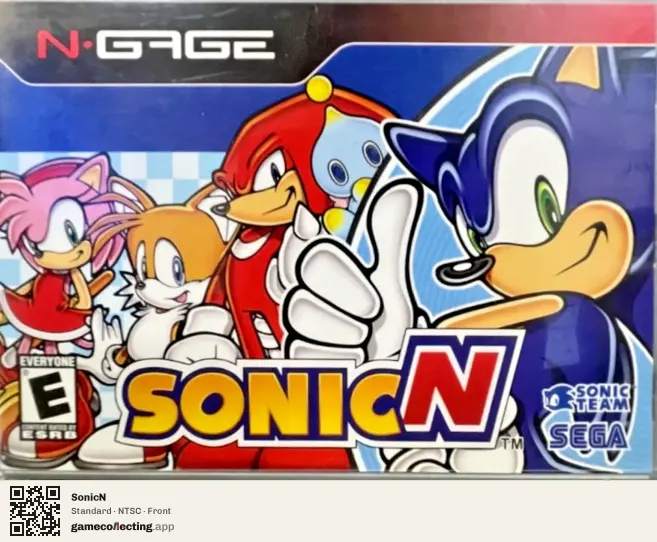 SonicN Nokia N-Gage, NTSC box front