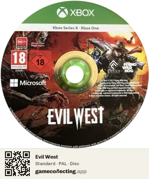 Evil West Xbox Series X, PAL disc