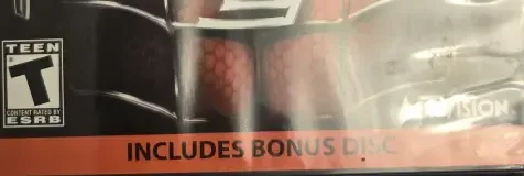 Spider-Man 3, the ESRB box on its front