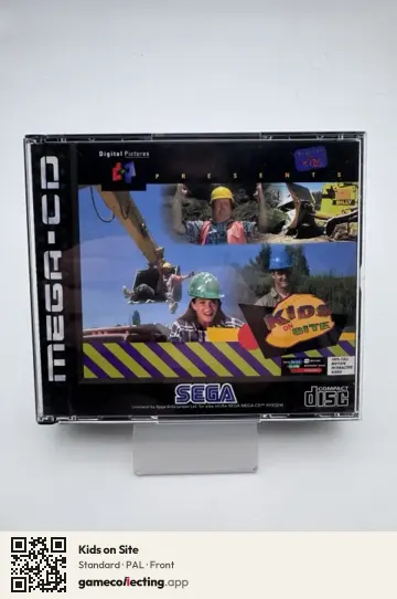 Kids on Site Sega Mega-CD / Sega CD, PAL box front