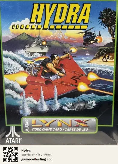 Hydra Atari Lynx, NTSC box front