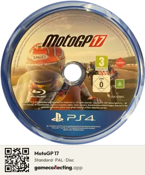 MotoGP 17 PlayStation 4, PAL disc