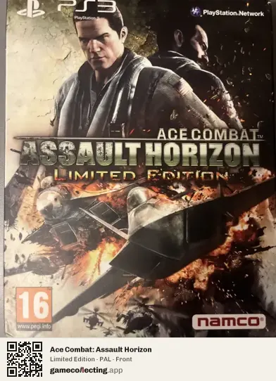 Ace Combat: Assault Horizon PlayStation 3, PAL box front