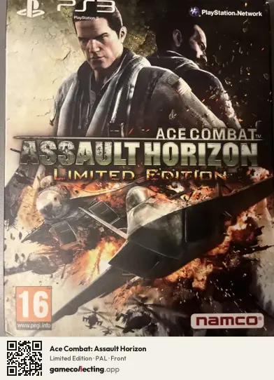 Ace Combat: Assault Horizon PlayStation 3, PAL box front