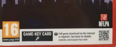 Madden NFL 27, the PEGI square on its front