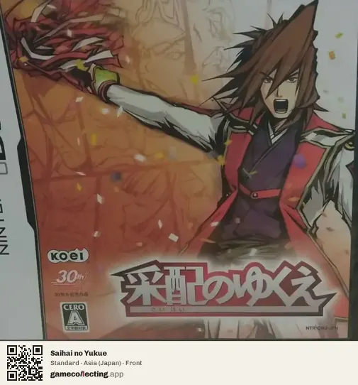 Saihai no Yukue Nintendo DS, Asia box front