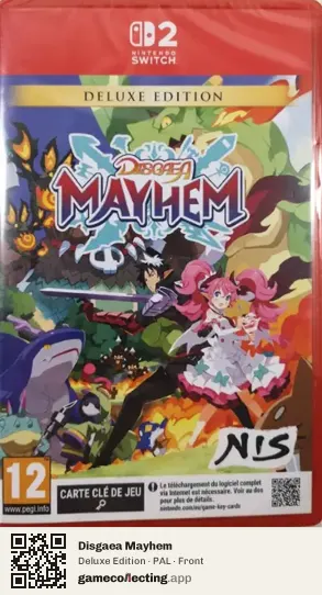 Disgaea Mayhem Nintendo Switch 2, PAL box front