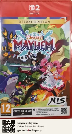 Disgaea Mayhem Nintendo Switch 2, PAL box front