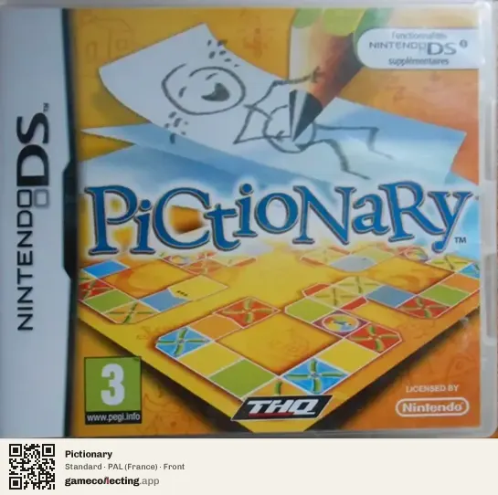 Pictionary Nintendo DS, France box front