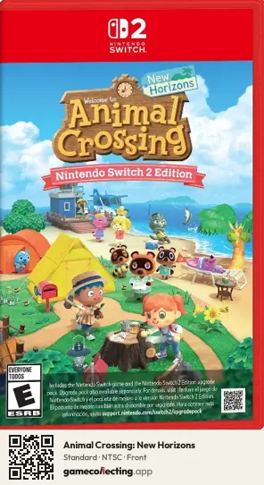 Animal Crossing: New Horizons Nintendo Switch 2, NTSC box front