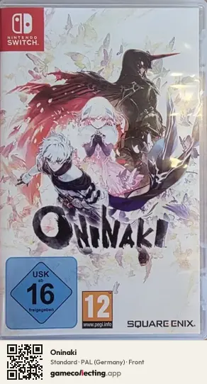 Oninaki Nintendo Switch, Germany box front