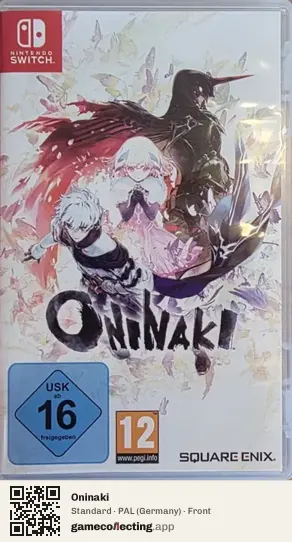 Oninaki Nintendo Switch, Germany box front