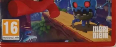 Super Meat Boy 3D, the PEGI square on its front