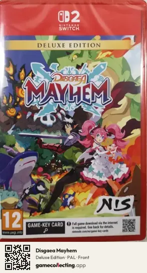 Disgaea Mayhem Nintendo Switch 2, PAL box front