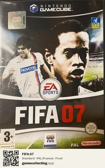 FIFA 07 Nintendo GameCube, France box front