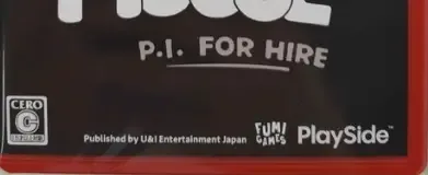 Mouse: P.I. for Hire, the CERO letter on its front