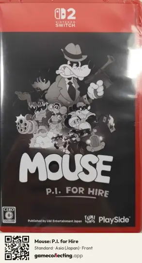 Mouse: P.I. for Hire Nintendo Switch 2, Asia box front