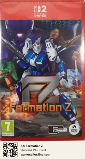 FZ: Formation Z Nintendo Switch 2, PAL box front