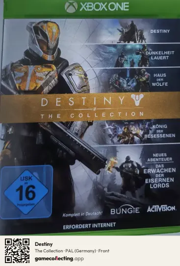 Destiny Xbox One, Germany box front