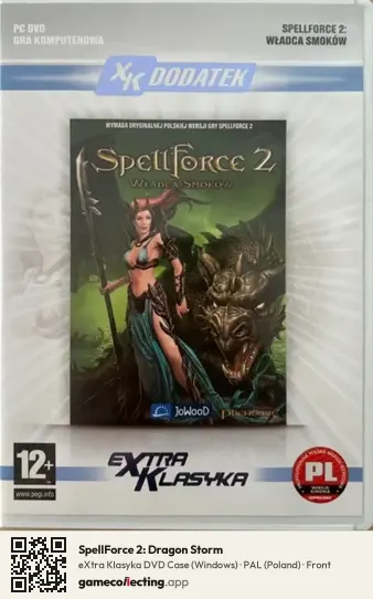 SpellForce 2: Dragon Storm Computer, Poland box front