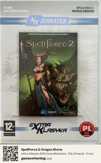 SpellForce 2: Dragon Storm Computer, Poland box front
