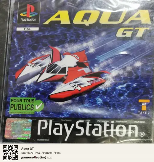 Aqua GT PlayStation, France box front