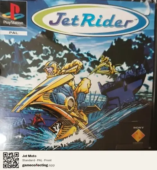 Jet Moto PlayStation, PAL box front