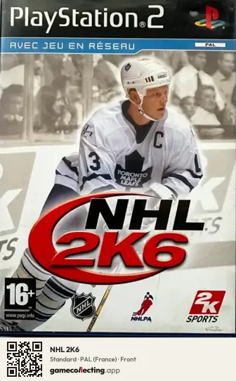 NHL 2K6 PlayStation 2, France box front