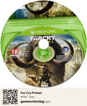 Far Cry Primal Xbox One, NTSC disc