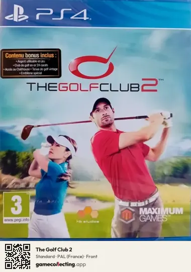 The Golf Club 2 PlayStation 4, France box front