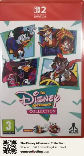The Disney Afternoon Collection Nintendo Switch 2, United Kingdom box front